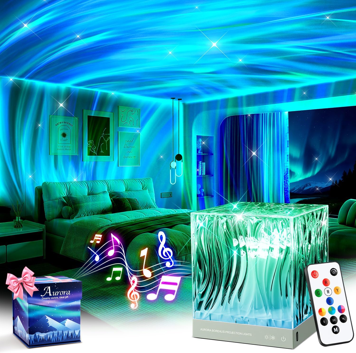 Ambient Room Light — 16 Colours, 3-in-1 Sunset and Mood Lamp - Image 10