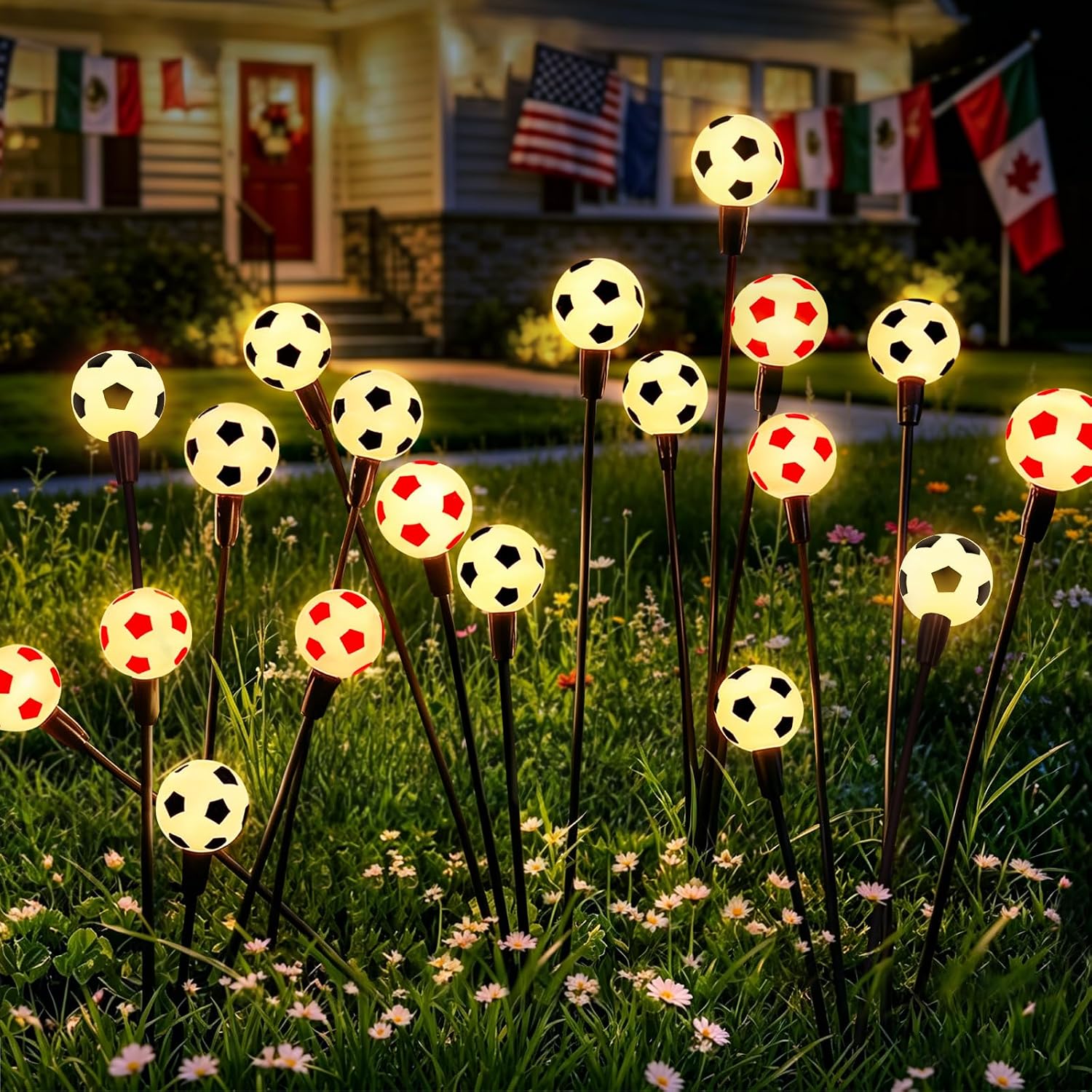 Solar Firefly Garden Lights — 4 Pack, 32 LED, Fairy Style - Image 10